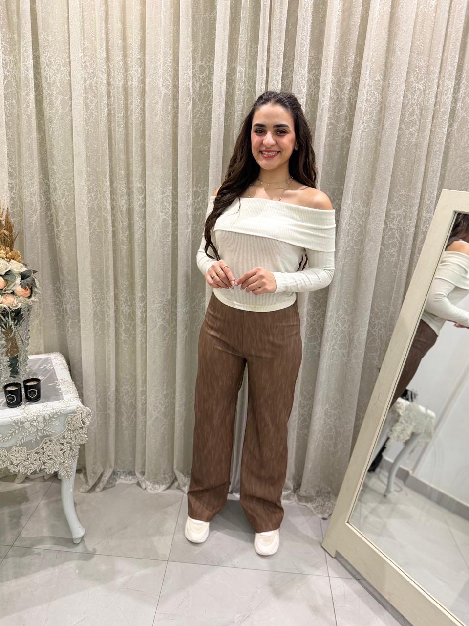 Basic Rib Off Shoulder
