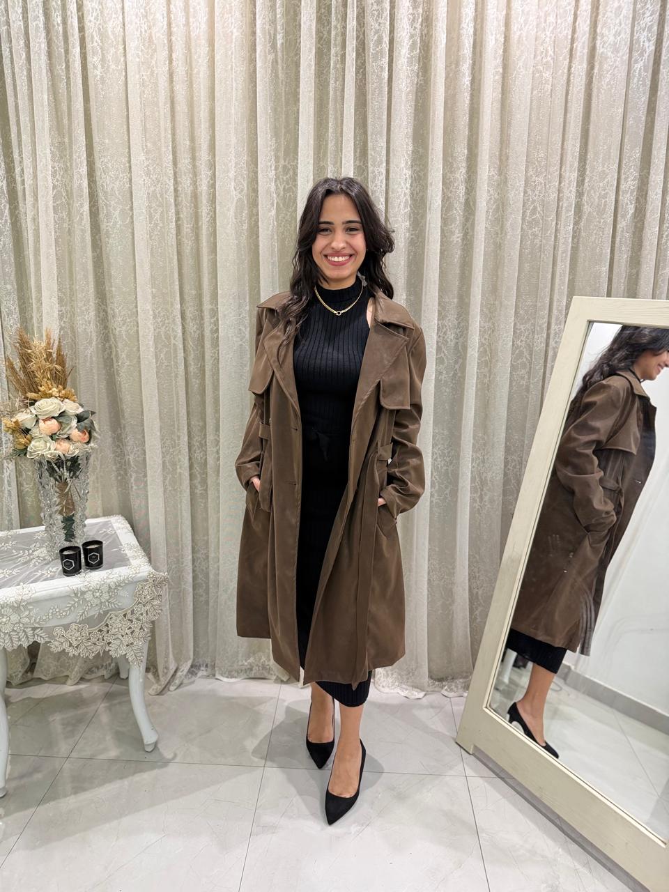 Leather Coat