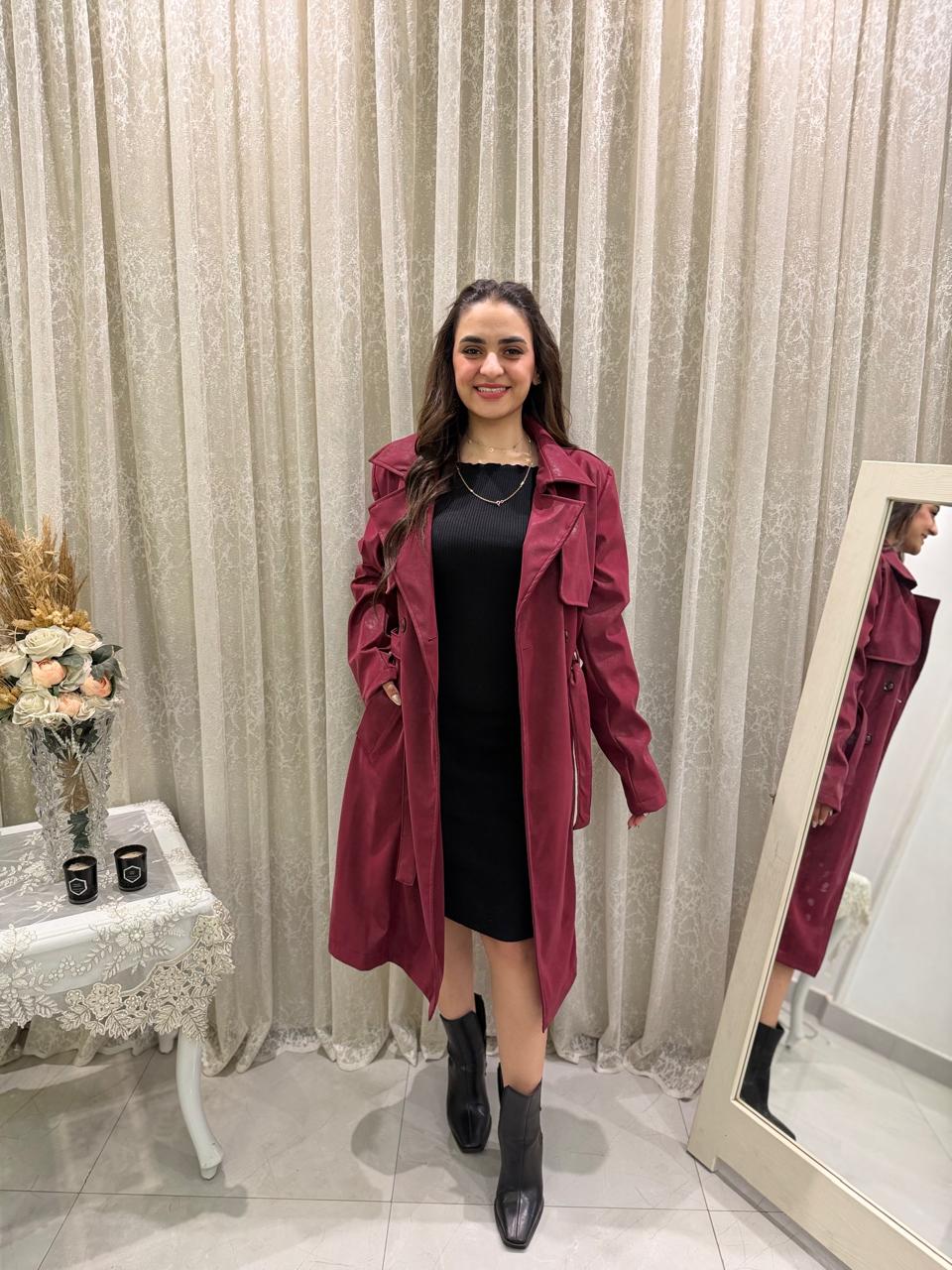 Leather Coat