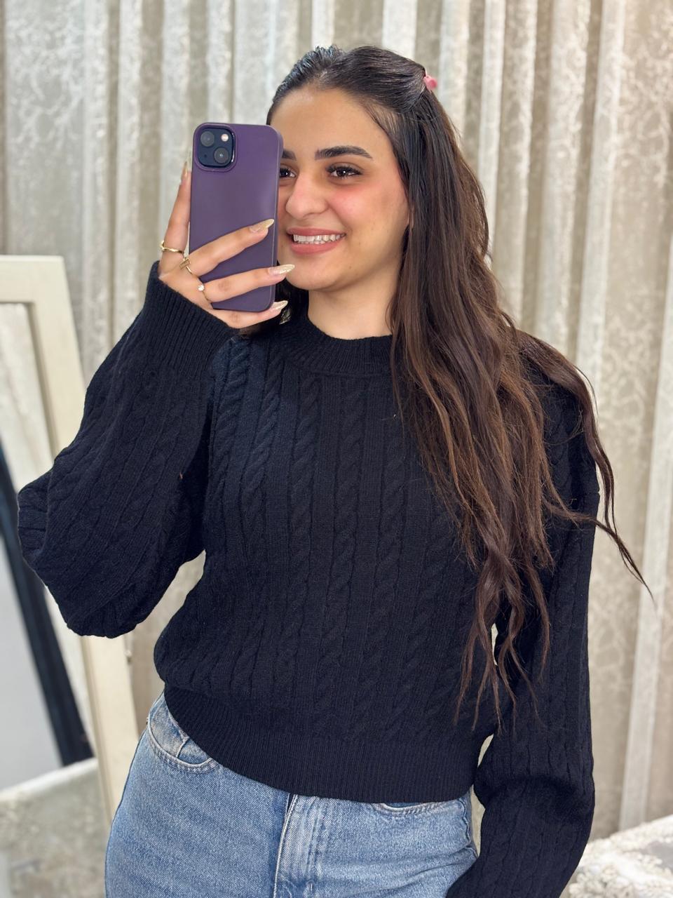 Pullover Stomach Wool