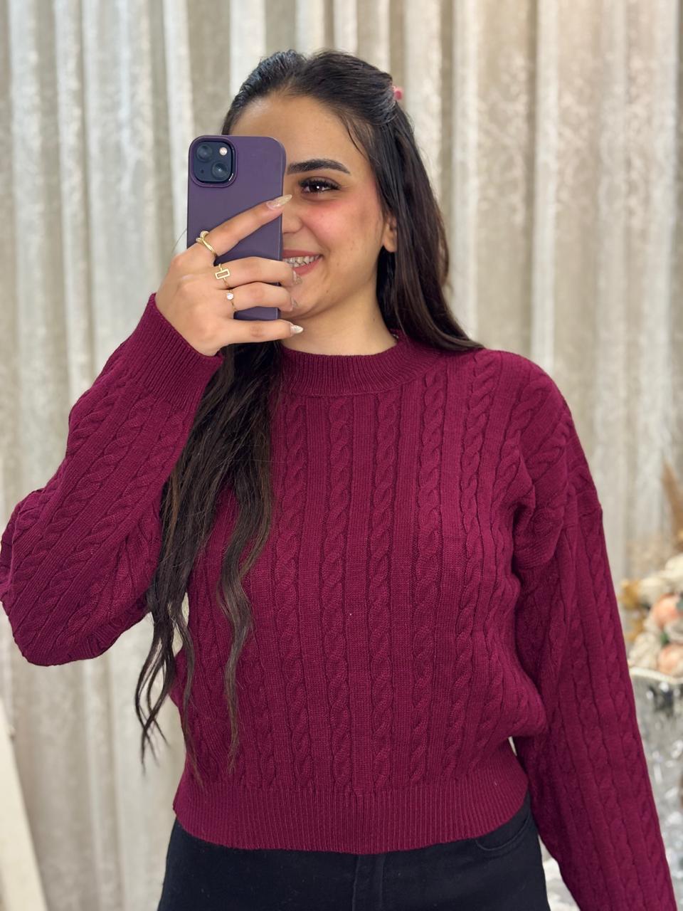 Pullover Stomach Wool