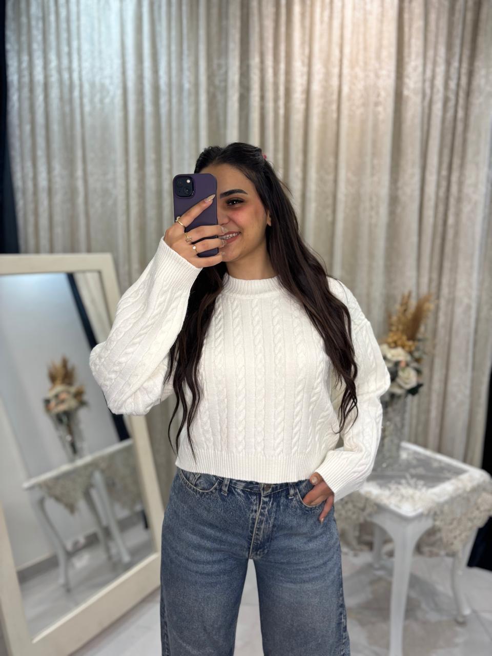 Pullover Stomach Wool