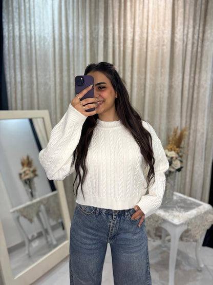 Pullover Stomach Wool