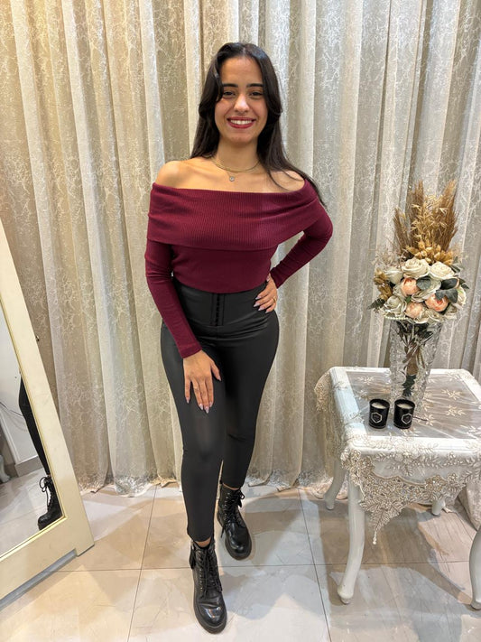 Skinny Leather Pants