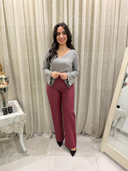 Top Long Sleeve Croise
