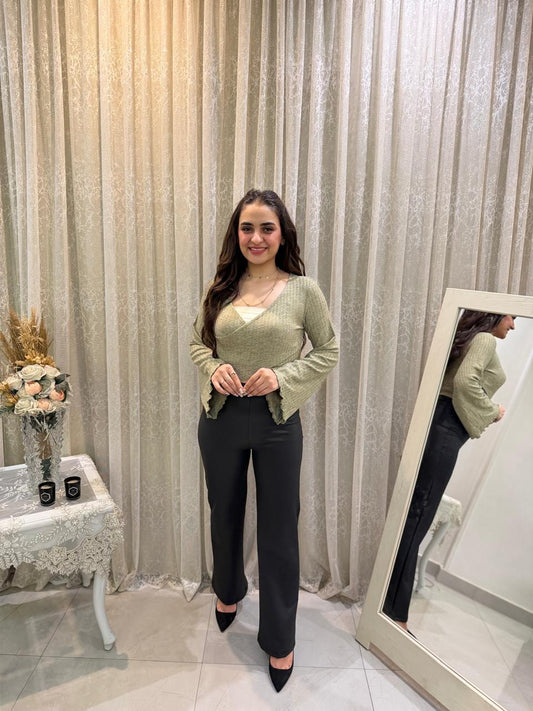 Top Long Sleeve Croise