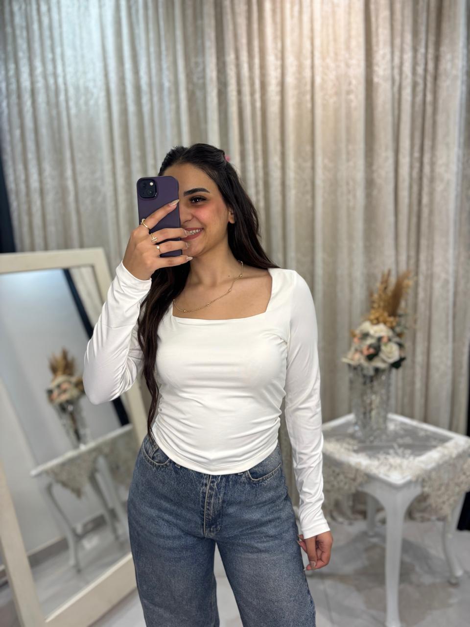 Square Lycra Top