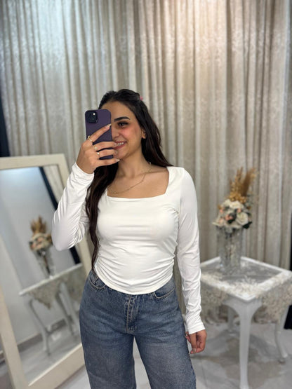 Square Lycra Top